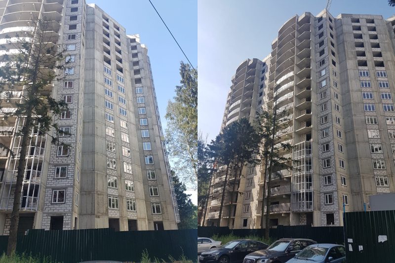 Ход строительства, Июль 2019