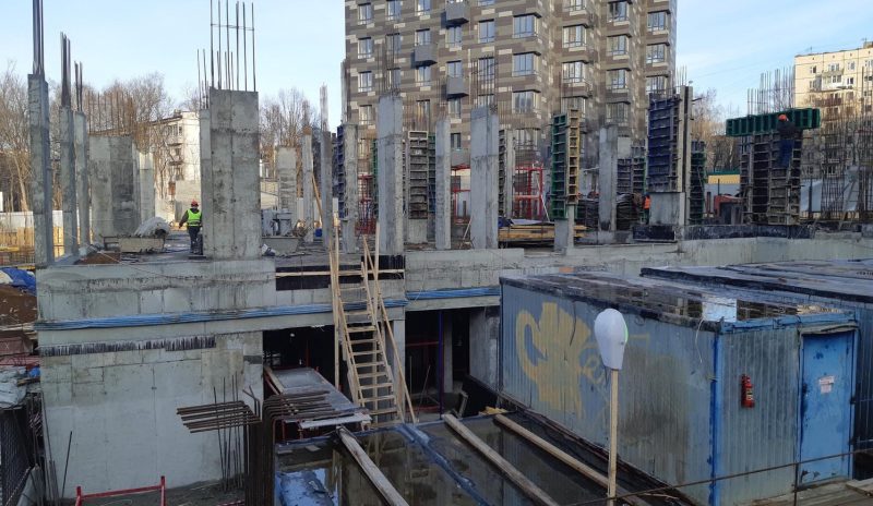 Ход строительства, Январь 2020