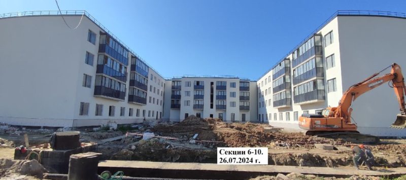 Ход строительства, 01.07.2024