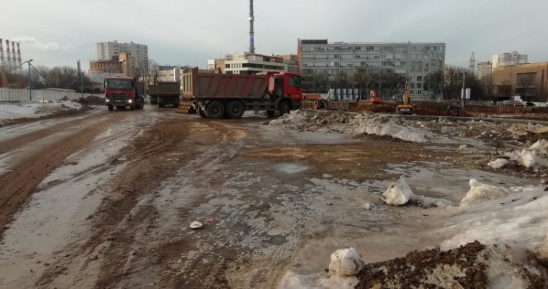 Ход строительства, Март 2019