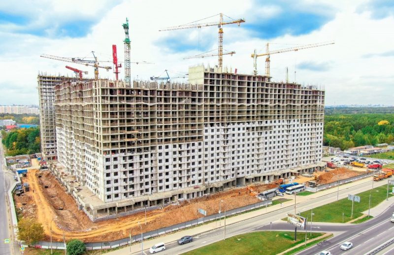 Ход строительства, Сентябрь 2019