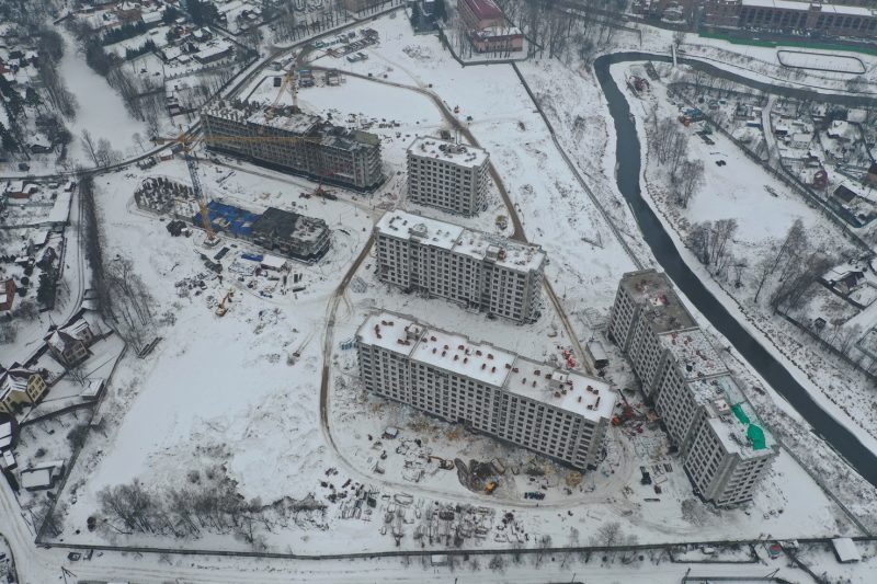 Ход строительства, Февраль 2020