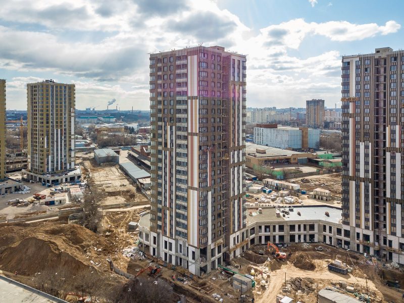 Ход строительства, Март 2020