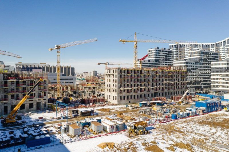 Ход строительства, Март 2020