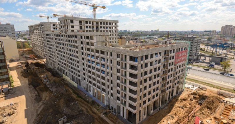 Ход строительства, Сентябрь 2018