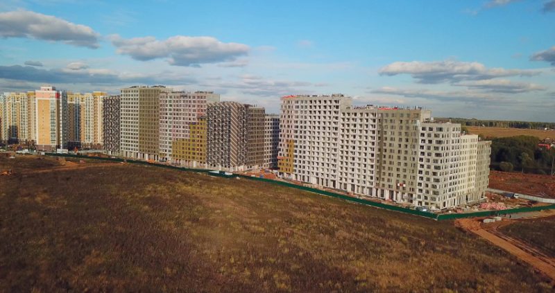 Ход строительства, Октябрь 2018
