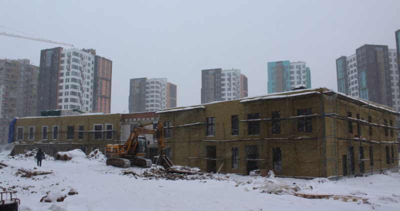 Ход строительства, Январь 2019